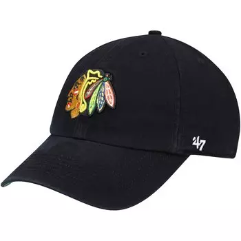 Бейсболка 47 Chicago Blackhawks, черный