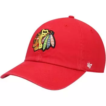 Бейсболка 47 Chicago Blackhawks, красный