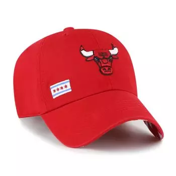 Бейсболка 47 Chicago Bulls, красный