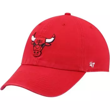 Бейсболка 47 Chicago Bulls, красный