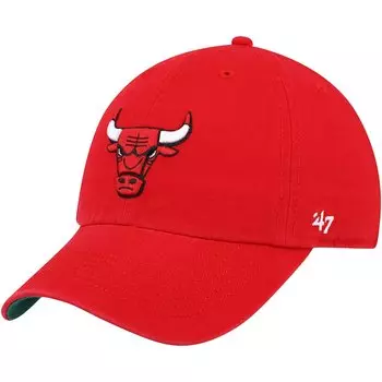 Бейсболка 47 Chicago Bulls, красный