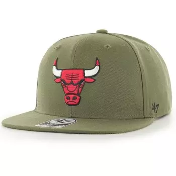 Бейсболка 47 Chicago Bulls, оливковый