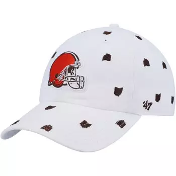 Бейсболка 47 Cleveland Browns, белый