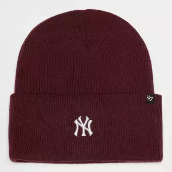 Бейсболка '47 Cuff Knit Base Runner MLB New York Yankees, красный