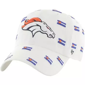 Бейсболка 47 Denver Broncos, белый