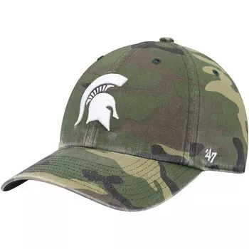 Бейсболка 47 Michigan State Spartans, камуфляж