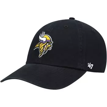 Бейсболка 47 Minnesota Vikings, черный