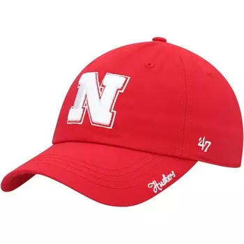 Бейсболка 47 Nebraska Huskers, алый
