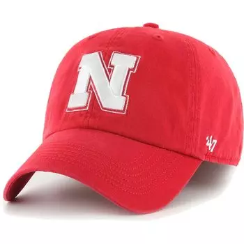 Бейсболка 47 Nebraska Huskers, алый