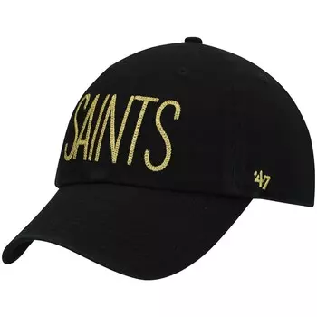Бейсболка 47 New Orleans Saints, черный