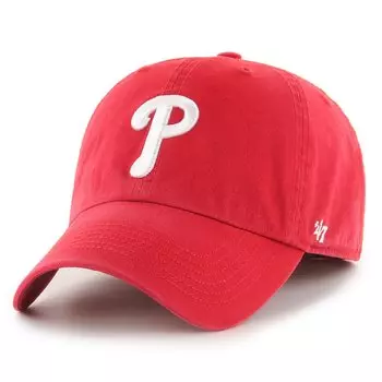 Бейсболка 47 Philadelphia Phillies, красный