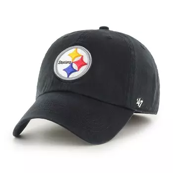 Бейсболка 47 Pittsburgh Steelers, черный