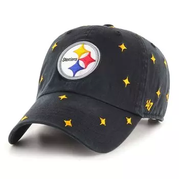 Бейсболка 47 Pittsburgh Steelers, черный