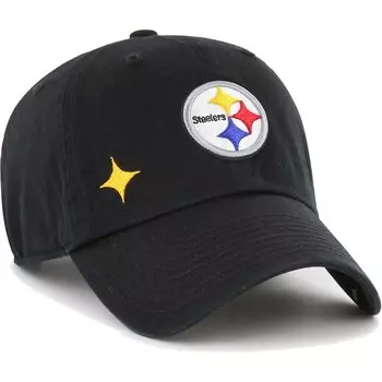 Бейсболка 47 Pittsburgh Steelers, черный