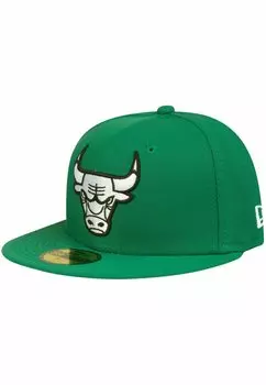 Бейсболка 59FIFTY CHAMPIONS CHICAGO BULLS New Era, цвет kelly green