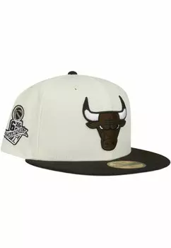 Бейсболка 59FIFTY CHAMPIONS CHICAGO BULLS New Era, цвет beige