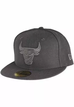 Бейсболка 59FIFTY CHICAGO BULLS New Era, цвет charcoal
