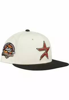 Бейсболка 59FIFTY COOPERSTOWN HOUSTON ASTROS CHROME New Era, цвет beige