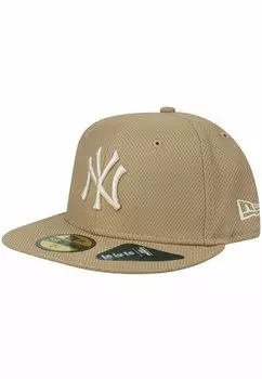 Бейсболка 59FIFTY DIAMOND NEW YORK YANKEES New Era, цвет khaki