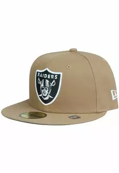 Бейсболка 59FIFTY LAS VEGAS RAIDERS New Era, цвет brown