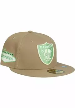 Бейсболка 59FIFTY LAS VEGAS RAIDERS New Era, цвет brown