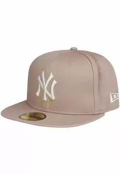 Бейсболка 59FIFTY NEW YORK YANKEES New Era, цвет light brown