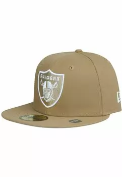 Бейсболка 59FIFTY NFL LAS VEGAS RAIDERS New Era, цвет brown