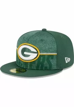 Бейсболка 59FIFTY NFL TRAINING BAY PACKERS New Era, цвет green