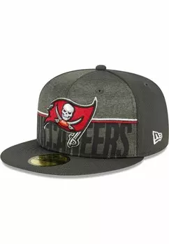 Бейсболка 59FIFTY NFL TRAINING TAMPA BAY BUCCANEERS New Era, красный