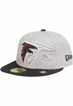 Бейсболка 59FIFTY SCREENING NFL ATLANTA FALCONS New Era, цвет grey