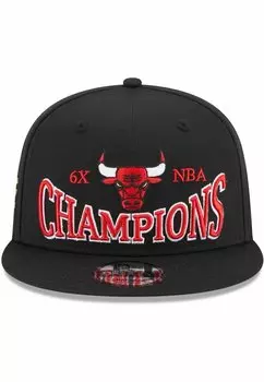 Бейсболка 9FIFTY CHAMPIONS CHICAGO BULLS New Era, цвет black