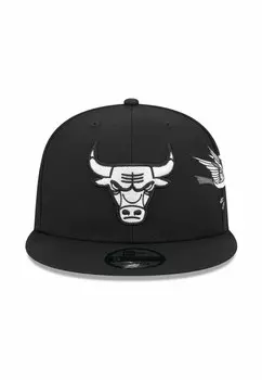 Бейсболка 9FIFTY CITY ART CHICAGO BULLS New Era, черный