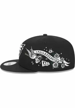 Бейсболка 9FIFTY CITY ART PHILADELPHIA EAGLES New Era, черный