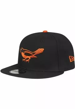 Бейсболка 9FIFTY COOPERSTOWN BALTIMORE ORIOLES New Era, цвет black