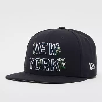 Бейсболка 9Fifty Flower Wordmark MLB New York Yankees New Era, цвет navy/white
