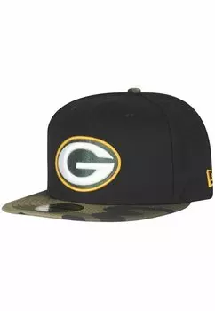 Бейсболка 9FIFTY GREEN BAY PACKERS New Era, цвет black