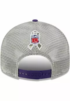 Бейсболка 9FIFTY LOW PROFILE SNAP NFL SALUTE TO SERVICE New Era, фиолетовый