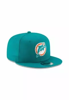 Бейсболка 9FIFTY NFL MIAMI DOLPHINS RETRO New Era, бирюзовый