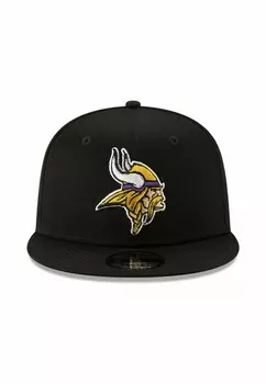 Бейсболка 9FIFTY NFL MINNESOTA VIKINGS New Era, черный