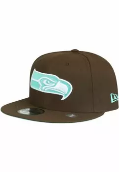 Бейсболка 9FIFTY SEATTLE SEAHAWKS New Era, цвет brown