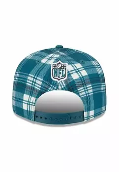 Бейсболка 9FIFTY SIDELINE STATEMENT PHILADELPHIA EAGLES New Era, бирюзовый
