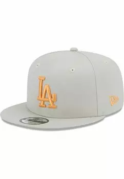 Бейсболка 9FIFTY SIDEPATCH LOS ANGELES DODGERS New Era, цвет grey