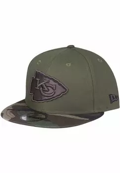 Бейсболка 9FIFTY SNAP KANSAS CITY CHIEFS New Era, цвет olive