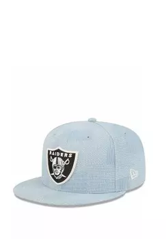 Бейсболка 9FIFTY SNAP PATCHWORK LAS VEGAS RAIDERS New Era, светло-голубой
