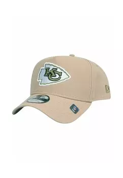 Бейсболка 9FORTY A-FRAME KANSAS CITY CHIEFS New Era, коричневый