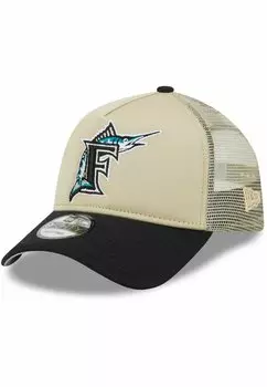 Бейсболка 9FORTY FLORIDA MARLINS New Era, цвет beige