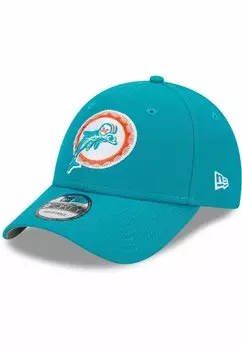 Бейсболка 9FORTY SIDELINE HISTORIC 2023 MIAMI DOLPHINS New Era, цвет aqua