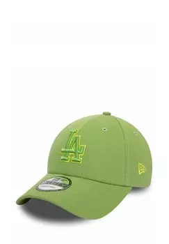 Бейсболка 9FORTY STRAPBACK OUTLINE LOS ANGELES DODGERS New Era, цвет lime green