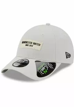 Бейсболка 9FORTY STRAPBACK REPREVE MANCHESTER UNITED New Era, серый