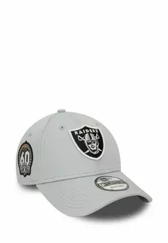 Бейсболка 9FORTY STRAPBACK SIDEPATCH LAS VEGAS RAIDERS New Era, цвет grey